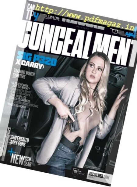Recoil – Presents Concealment – Issue 5 2017 Cover