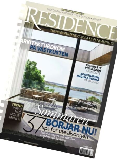 Residence Sweden – Nr.5 2017 Cover