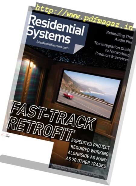 Residential Systems – May 2017 Cover
