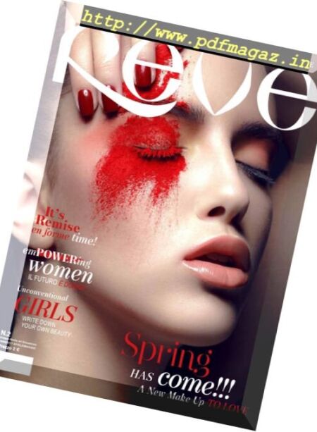 Reve Magazine – Aprile-Maggio 2017 Cover