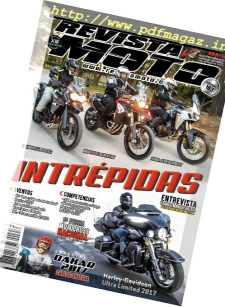 Revista Moto – Febrero 2017 Cover
