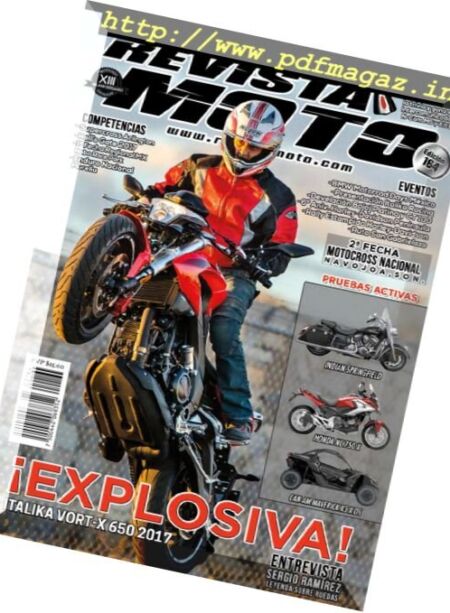 Revista Moto – Marzo 2017 Cover