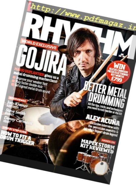 Rhythm – June 2017 Cover