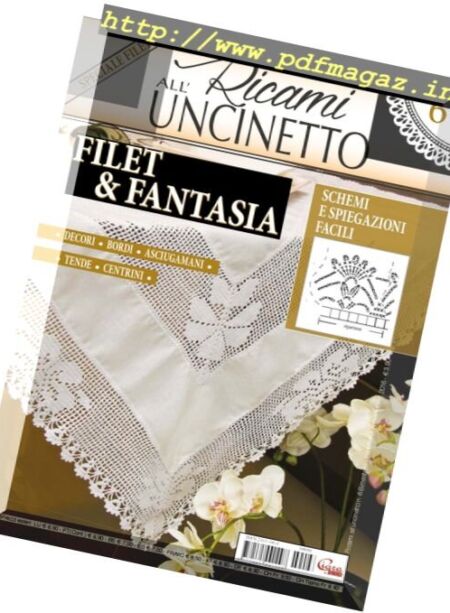 Ricami all’ Uncinetto – Ottobre-Novembre 2016 Cover
