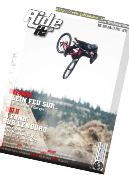 Ride It – Mai-Juin-Juillet 2017 Cover
