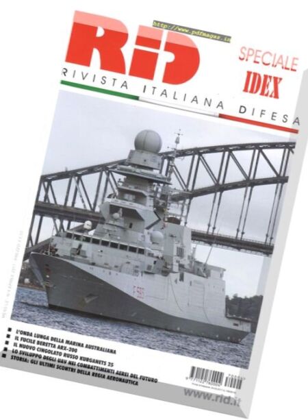 Rivista Italiana Difesa – Aprile 2017 Cover