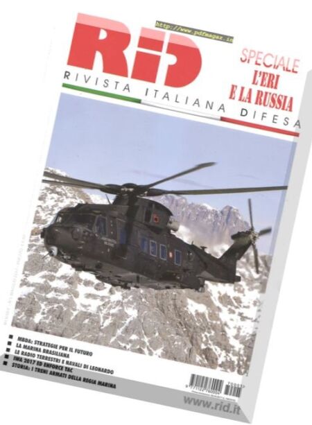 Rivista Italiana Difesa – Maggio 2017 Cover
