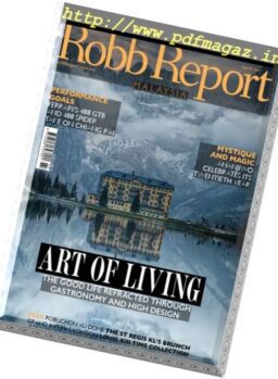 Robb Report Malaysia – April 2017