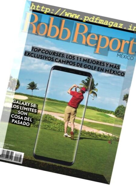 Robb Report Mexico – Mayo 2017 Cover