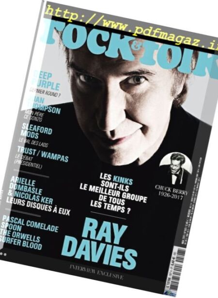 Rock & Folk – Mai 2017 Cover