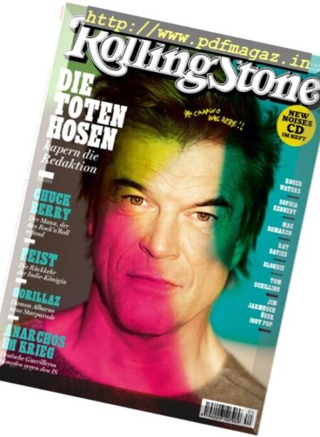 Rolling Stone Germany – Mai 2017 Cover