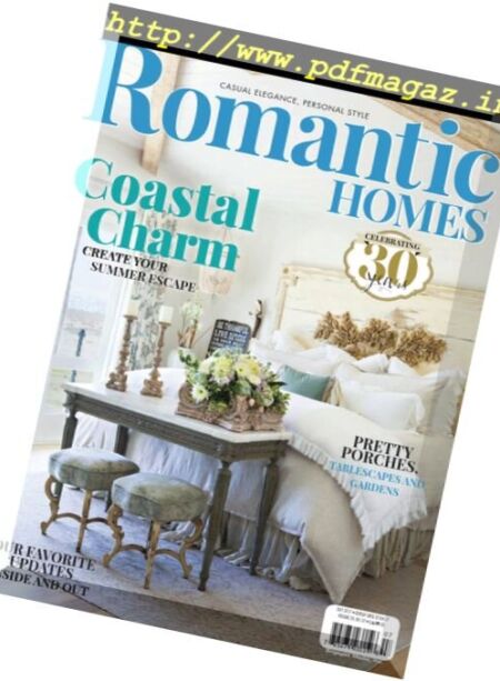 Romantic Homes – July 2017 Cover
