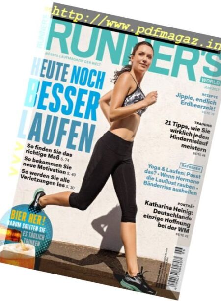 Runner’s World Germany – Juni 2017 Cover
