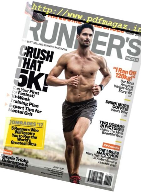 Runner’s World South Africa – June 2017 Cover