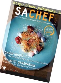 SA Chef Magazine – Issue 1, 2017