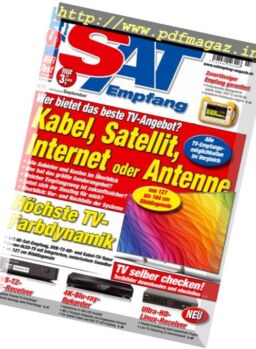 Sat Empfang – Juli-September 2017