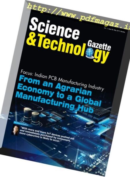 Science & Technology Gazette – May 2017 Cover