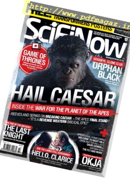 SciFiNow – Issue 133, 2017 Cover