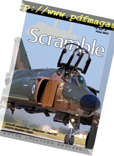 Scramble Magazine – June 2017 Cover