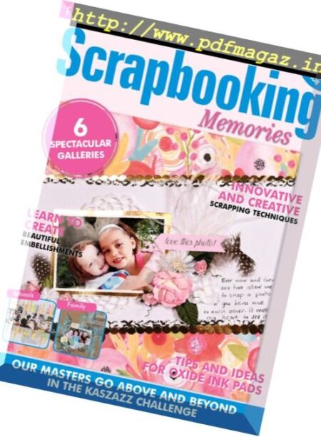 Scrapbooking Memories – Vol. 20 Issue 3, 2017 Cover