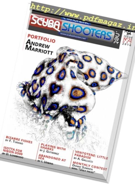 ScubaShooters – December 2016 Cover