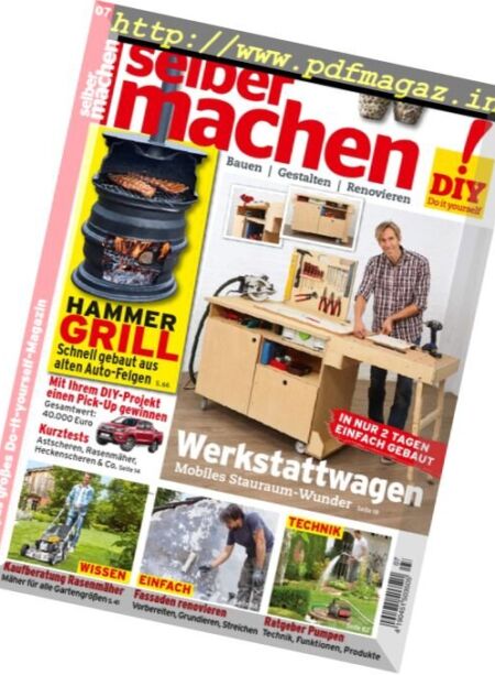 Selber Machen – Juli 2017 Cover
