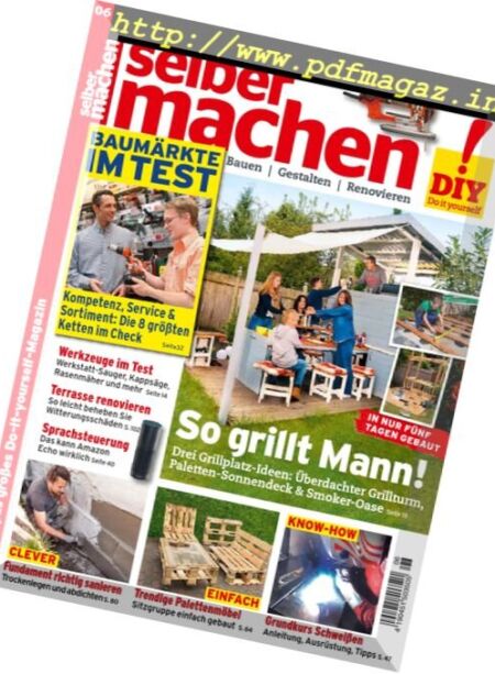 Selber Machen – Juni 2017 Cover