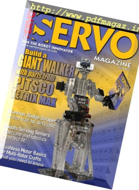 Servo Magazine – June 2017 Cover