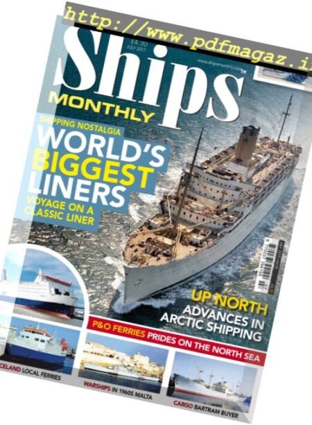 Ships Monthly – July 2017 Cover