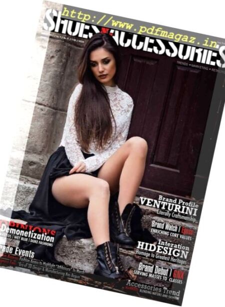 Shoes & Accessories – January 2017 Cover