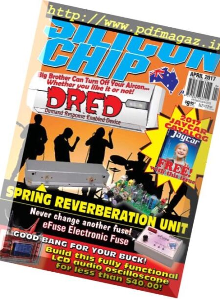Silicon Chip – April 2017 Cover