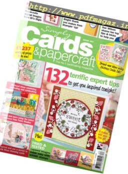 Simply Cards & Papercraft – Issue 163, 2017