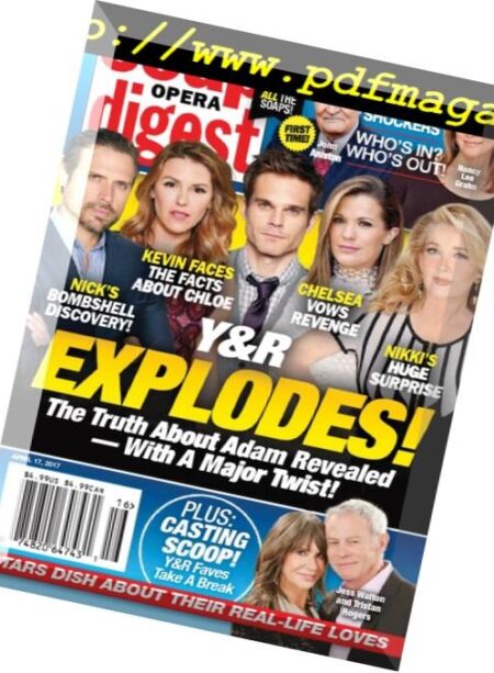 Soap Opera Digest – 17 April 2017 Cover