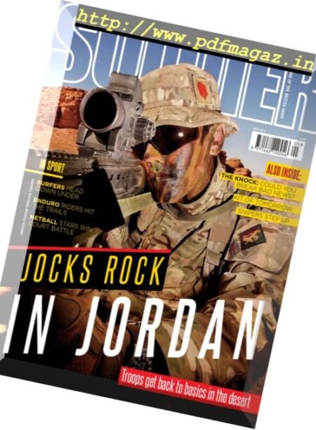 Soldier Magazine – June 2017 Cover