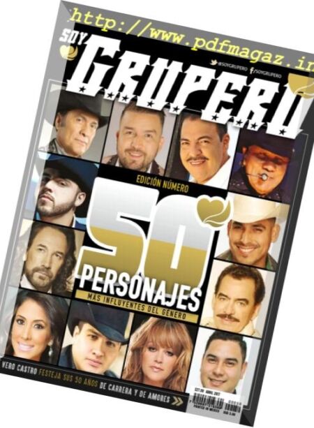 Soy Grupero – Abril 2017 Cover