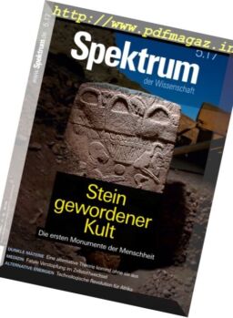 Spektrum der Wissenschaft – Mai 2017