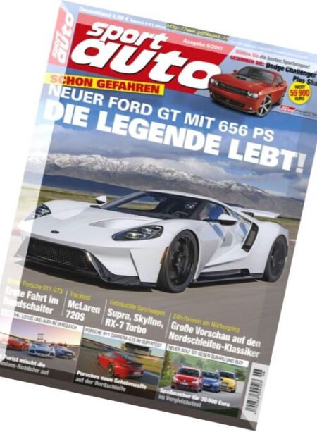 Sport Auto Germany – Juni 2017 Cover