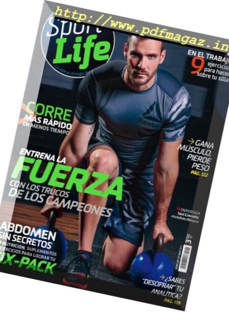 Sport Life Spain – Mayo 2017 Cover