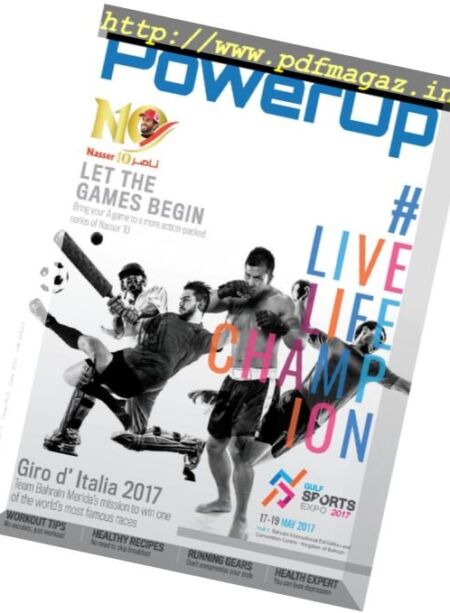 Sports&Fitness PowerUp – May 2017 Cover