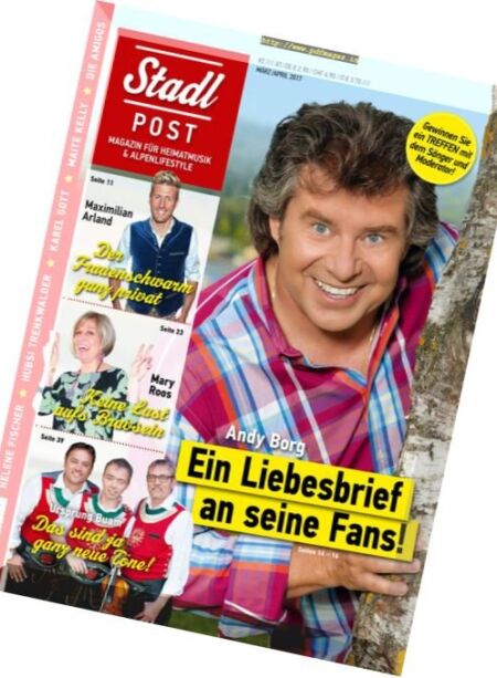 Stadlpost – Marz-April 2017 Cover