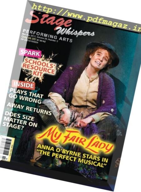 Stage Whispers – March-April 2017 Cover