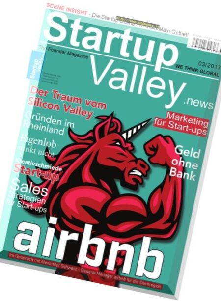 Startup Valley – Nr.3, 2017 Cover