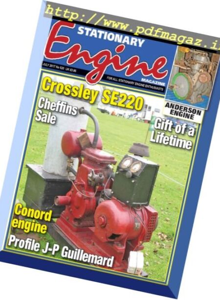 Stationary Engine – July 2017 Cover