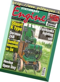 Stationary Engine – June 2017