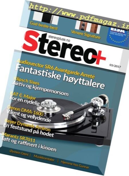 Stereo+ Nr.3, 2017 Cover