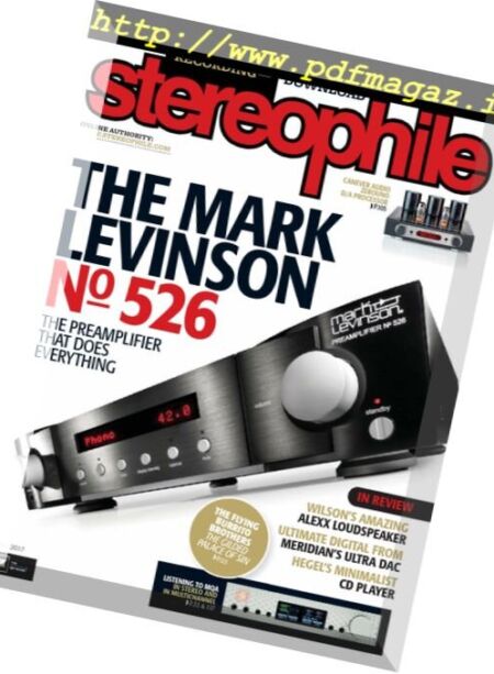 Stereophile – May 2017 Cover