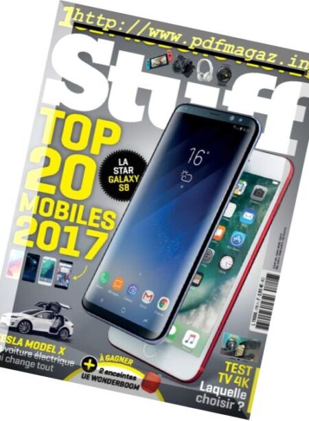 Stuff France – Hors-Serie N 176, 2017 Cover