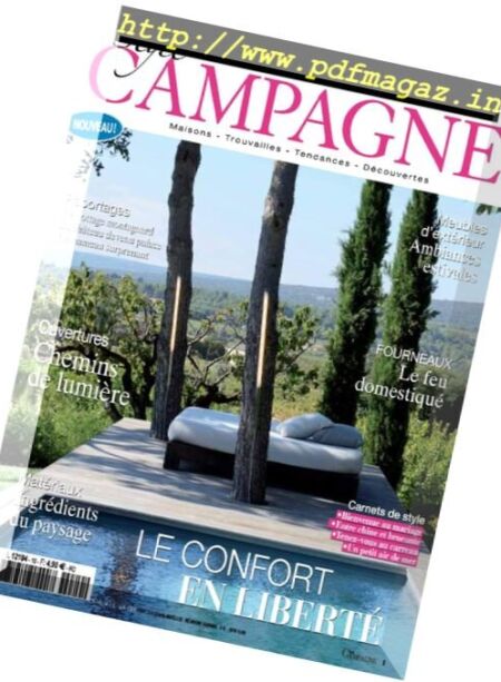 Style Campagne – Mai-Juin 2017 Cover