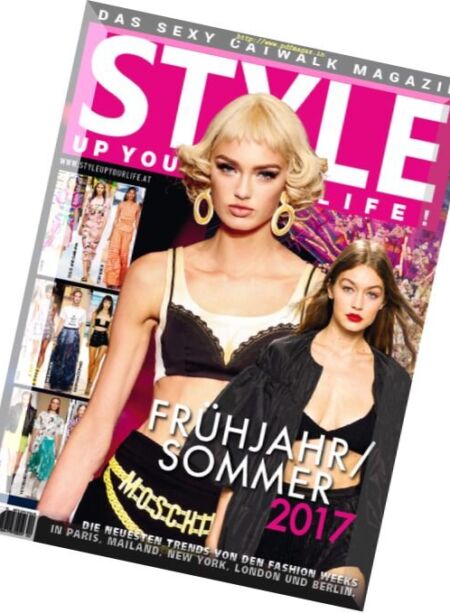 Style Up Your Life! Lookbook – Fruhjahr-Sommer 2017 Cover
