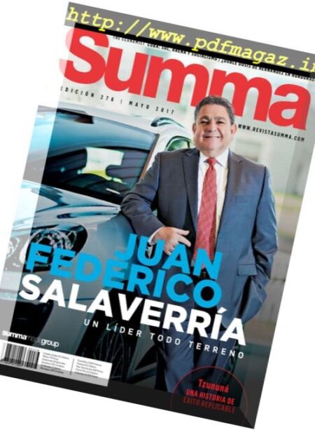 Summa – Mayo 2017 Cover